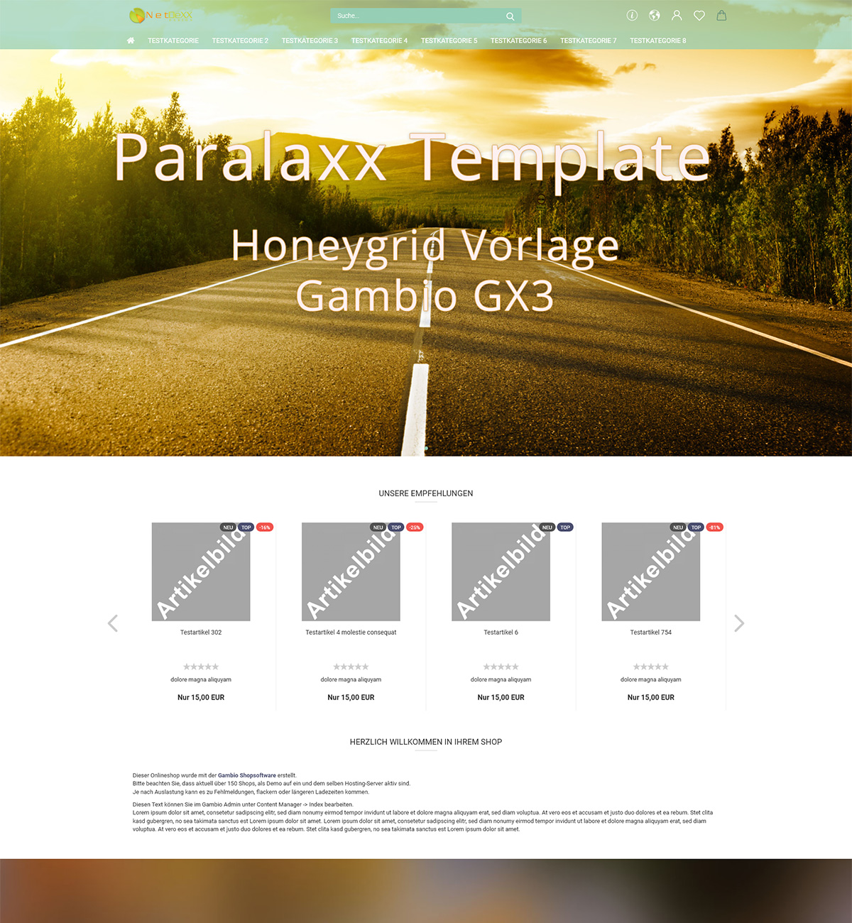 Gambio GX4 Theme