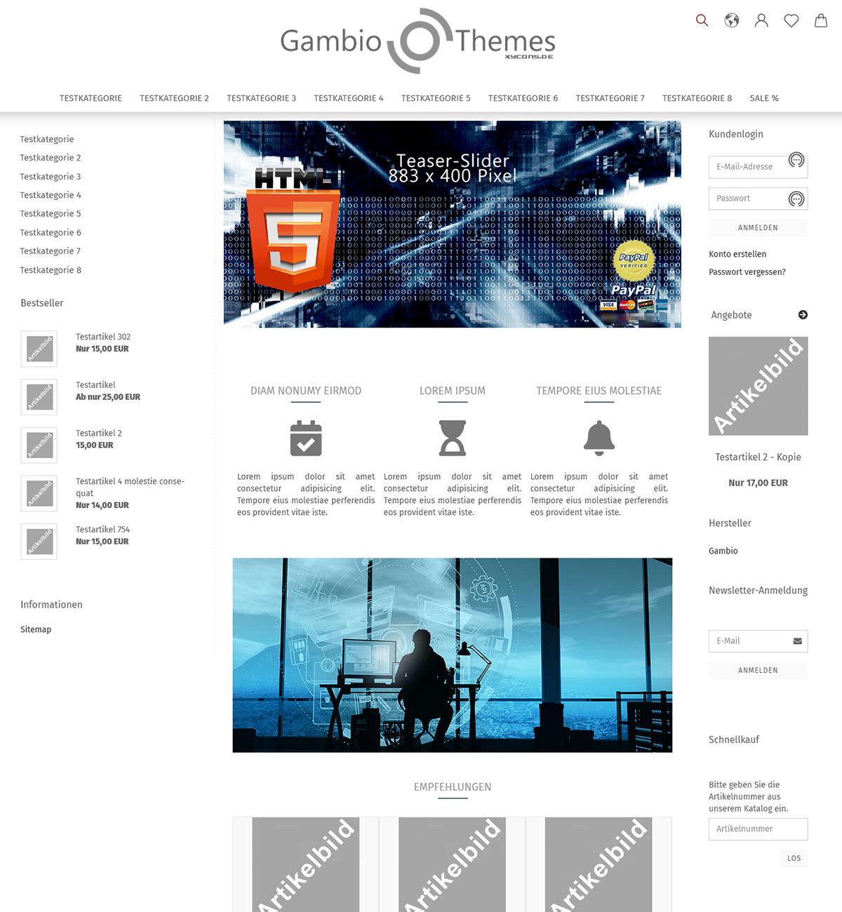 Gambio GX4 Theme